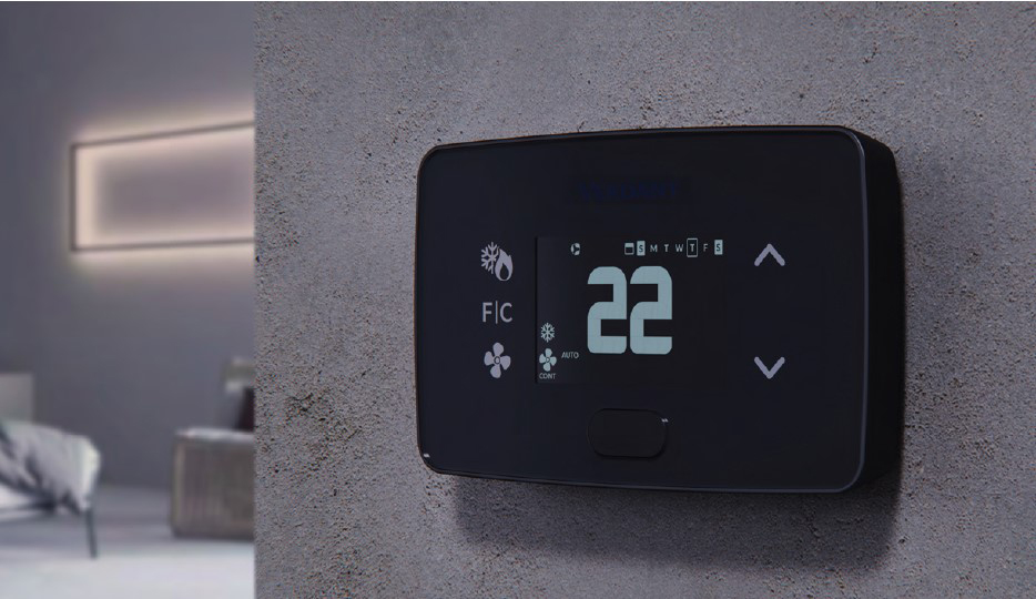 AT&C Professional Systems Green Thermostat - Black 934X540 PX Image